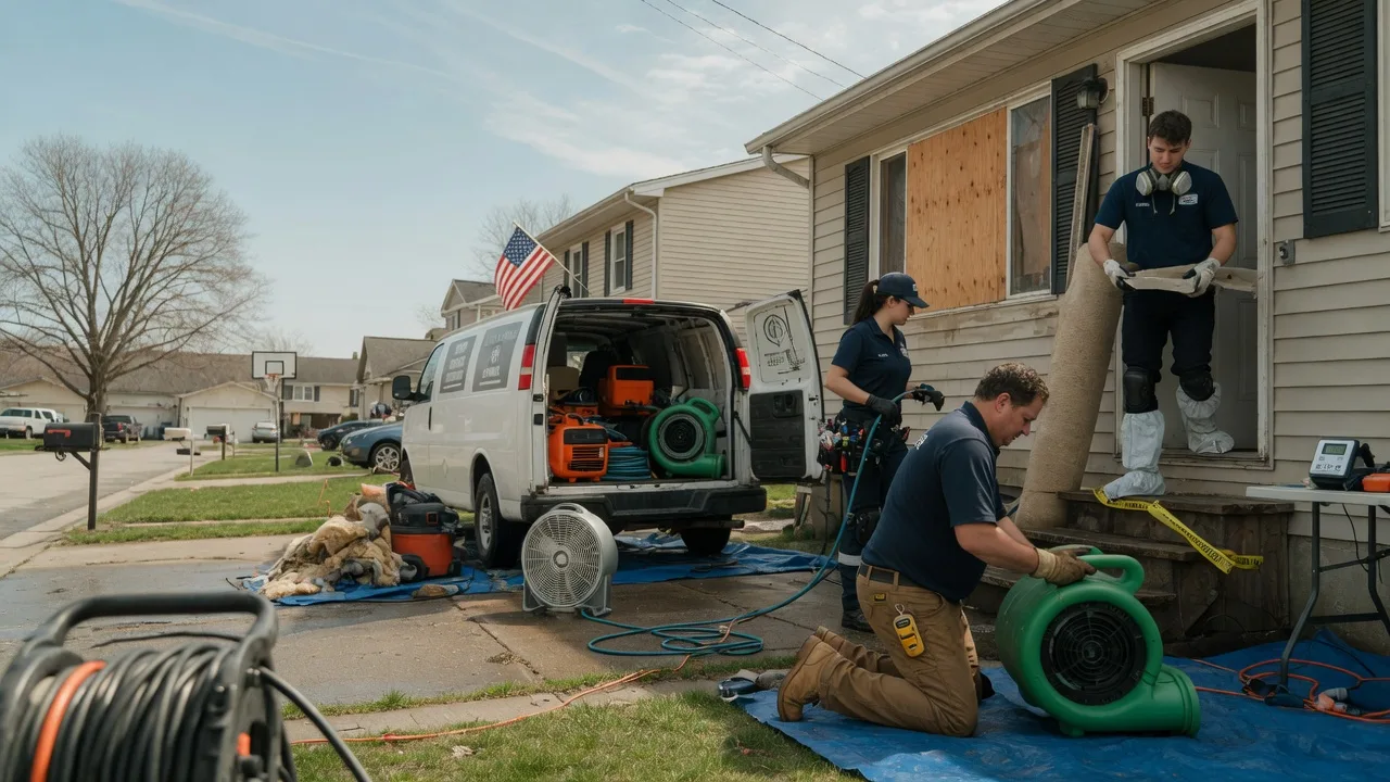 Water Damage Restoration in Lone Wolf, OK near me